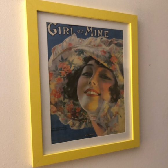 Vintage, rare framed and matted Sheet Music. - Picture 2 of 7